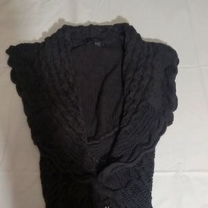 Large short sleeve crop top sweater